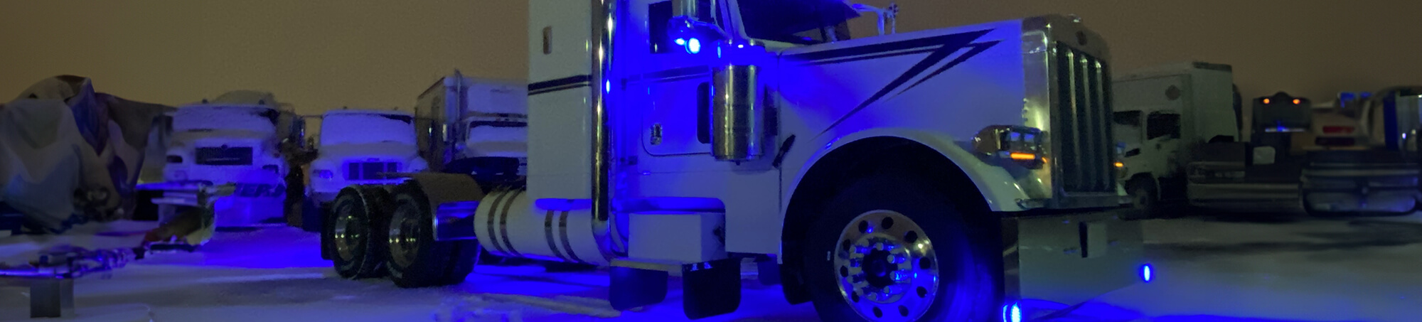 White Peterbilt